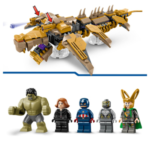 Lego The Avengers vs. The Leviathan 76290